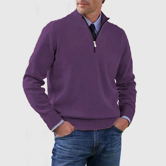 Howard™ – Refined Half-Zip Sweater