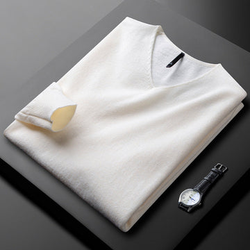 Martin Cashmere V-Neck Sweater