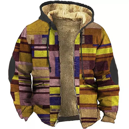 Hudson | Colorful Fleece-Lined Hoodie