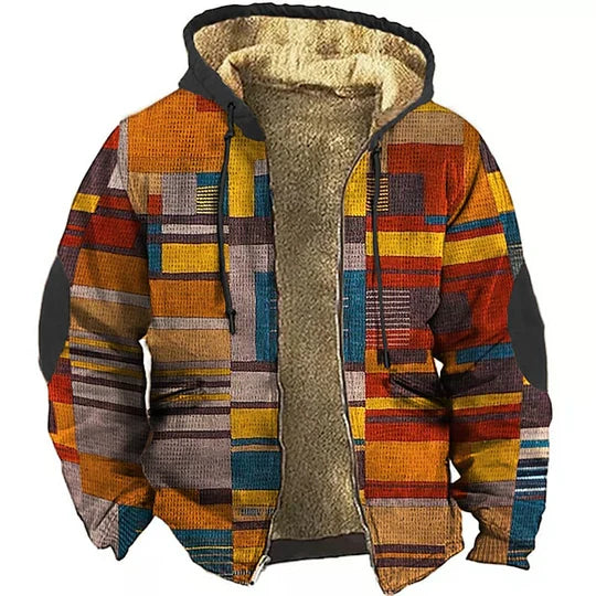 Hudson | Colorful Fleece-Lined Hoodie