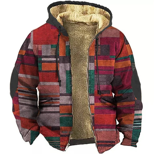 Hudson | Colorful Fleece-Lined Hoodie